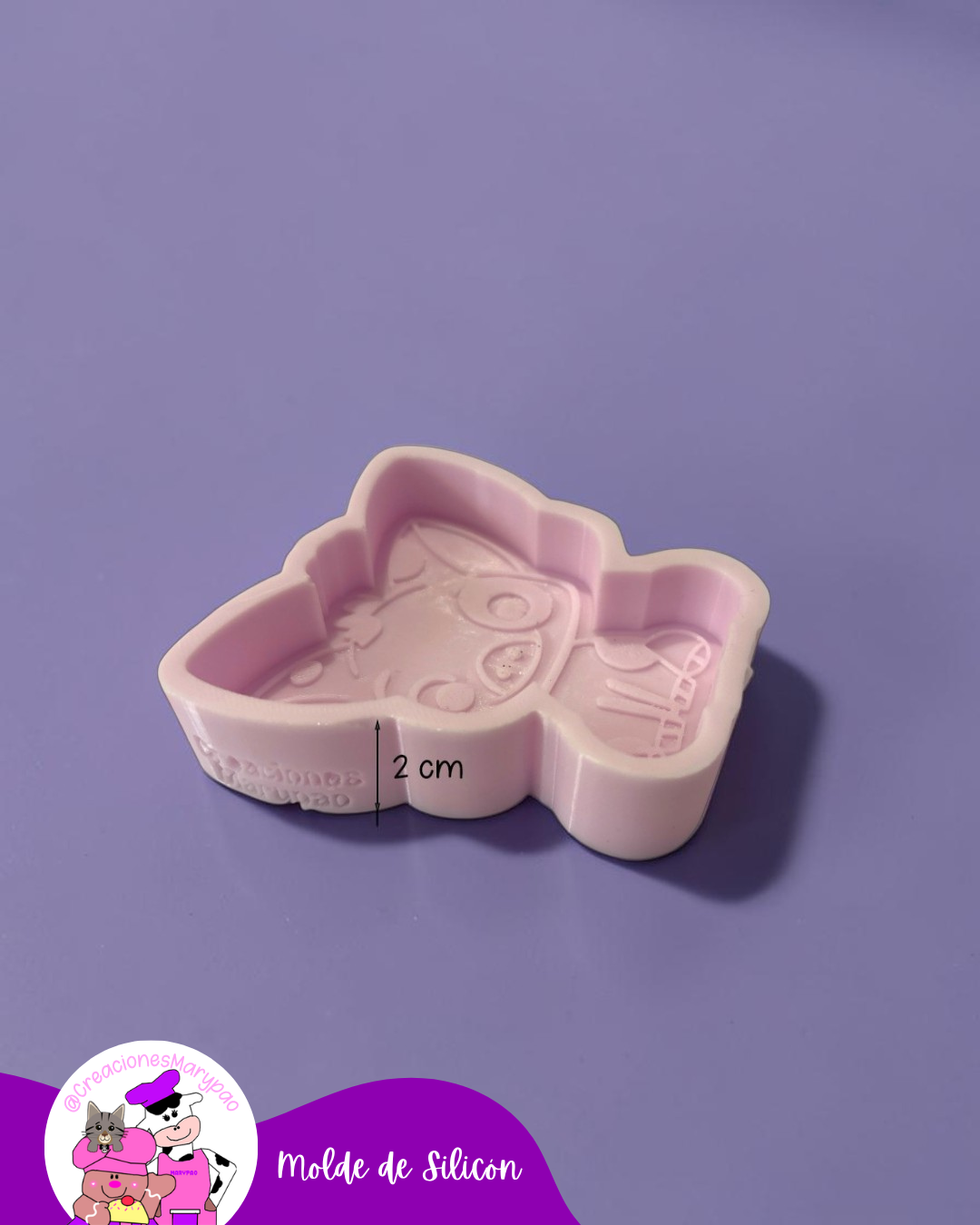 Moldes de Silicón Moana Yesitos, Velas - 2 Modelos Disponibles✨🌺