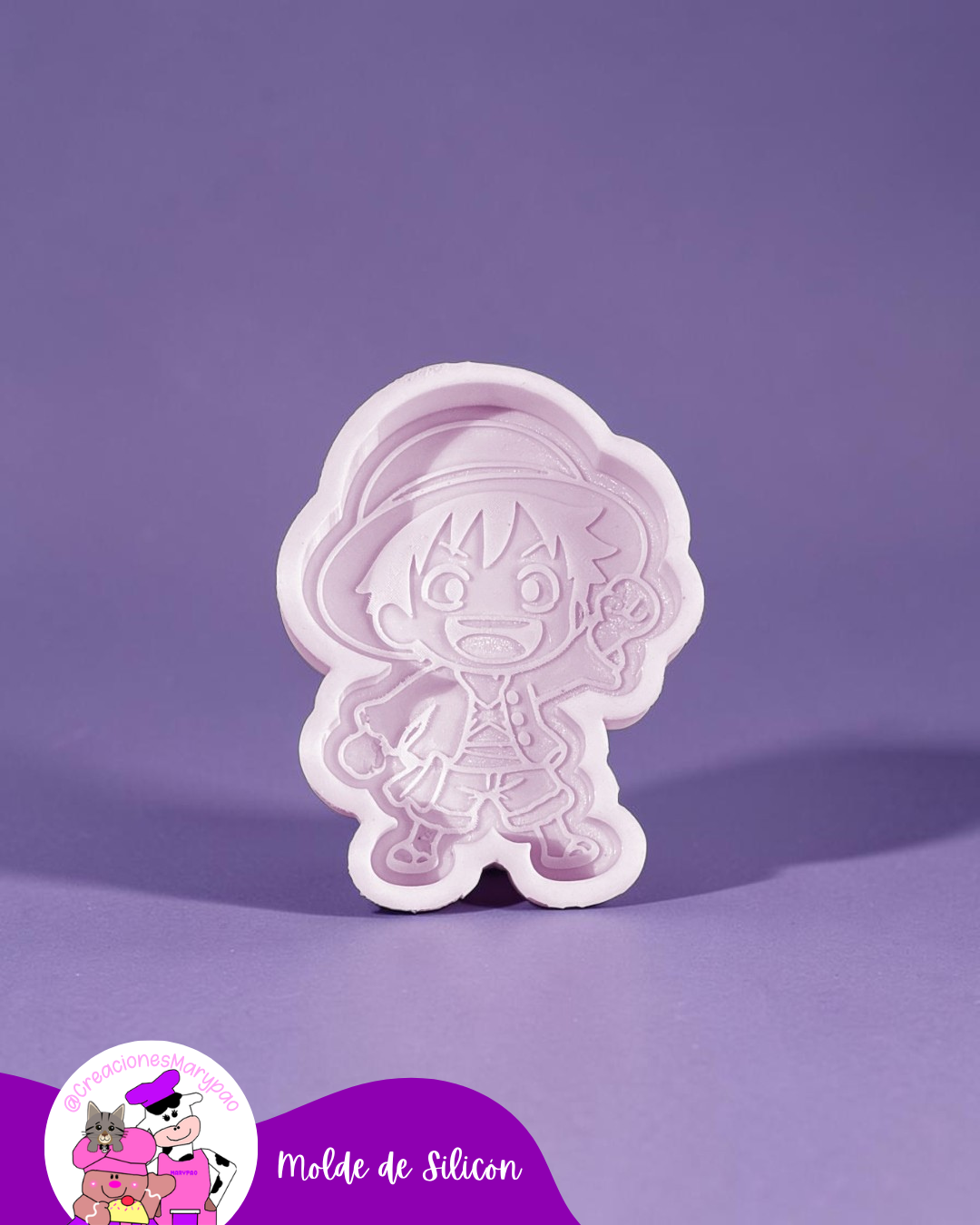 Moldes de Silicón Personajes Anime