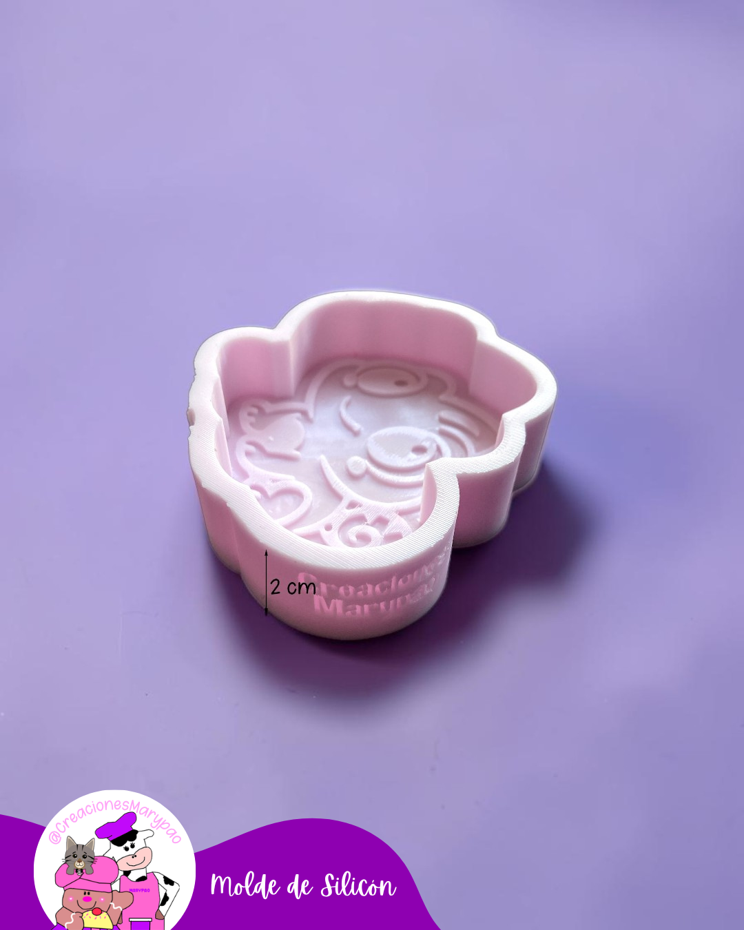 Moldes de Silicón Rapunzel Enredados Yesitos, Velas - 2 Modelos Disponibles