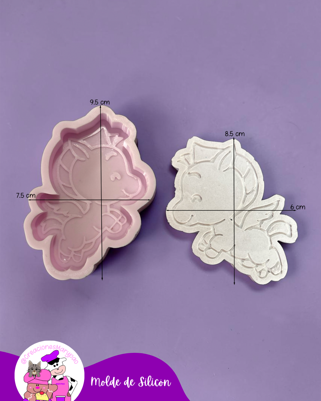 Moldes de Silicón Hércules Yesitos, Velas - 2 Modelos Disponibles⚡