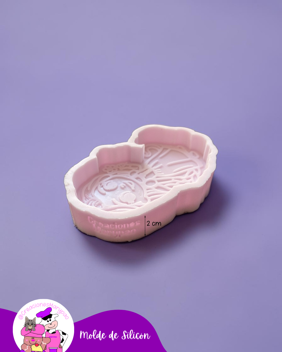 Moldes de Silicón Rapunzel Enredados Yesitos, Velas - 2 Modelos Disponibles