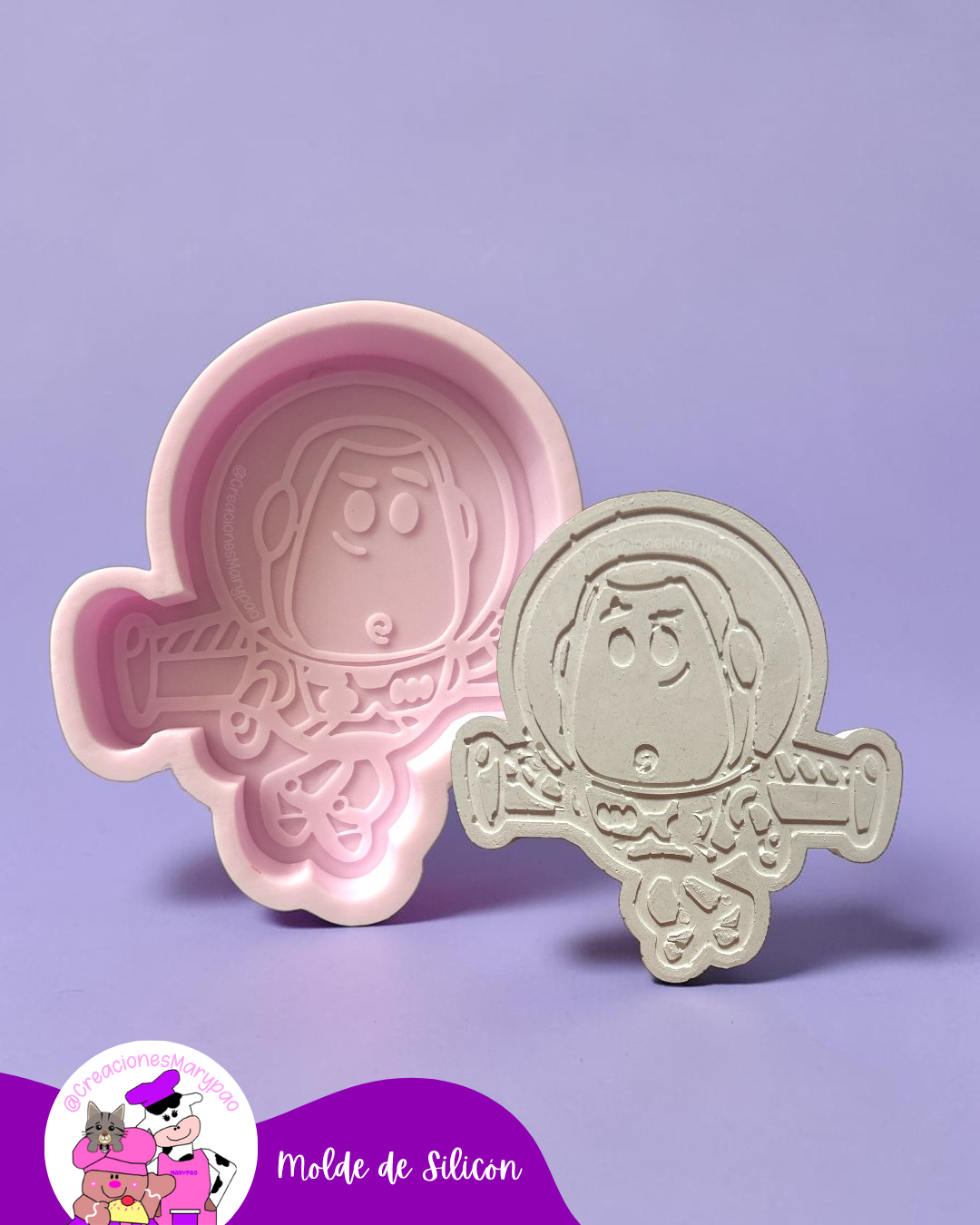 Moldes de Silicón Toy Story Yesitos, Velas - 4 Modelos Disponibles🤠🚀