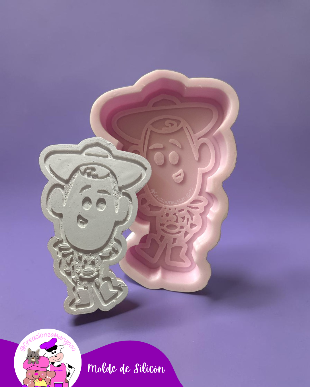 Moldes de Silicón Toy Story Yesitos, Velas - 4 Modelos Disponibles🤠🚀