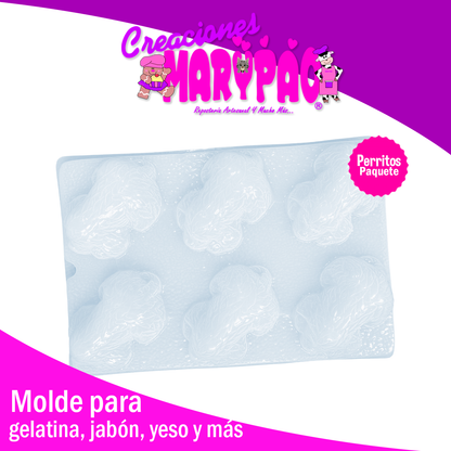 Moldes Perritos Gelatina Jabon