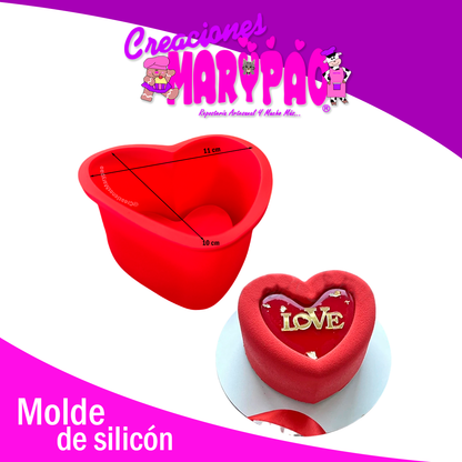 💖 PACK IMPERDIBLE:3 MOLDES DE SILICÓN PARA PASTELITOS🎂+REGALO 🎁