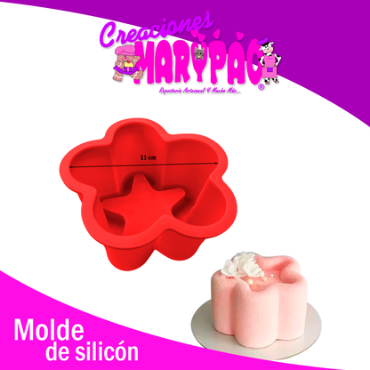 💖 PACK IMPERDIBLE:3 MOLDES DE SILICÓN PARA PASTELITOS🎂+REGALO 🎁