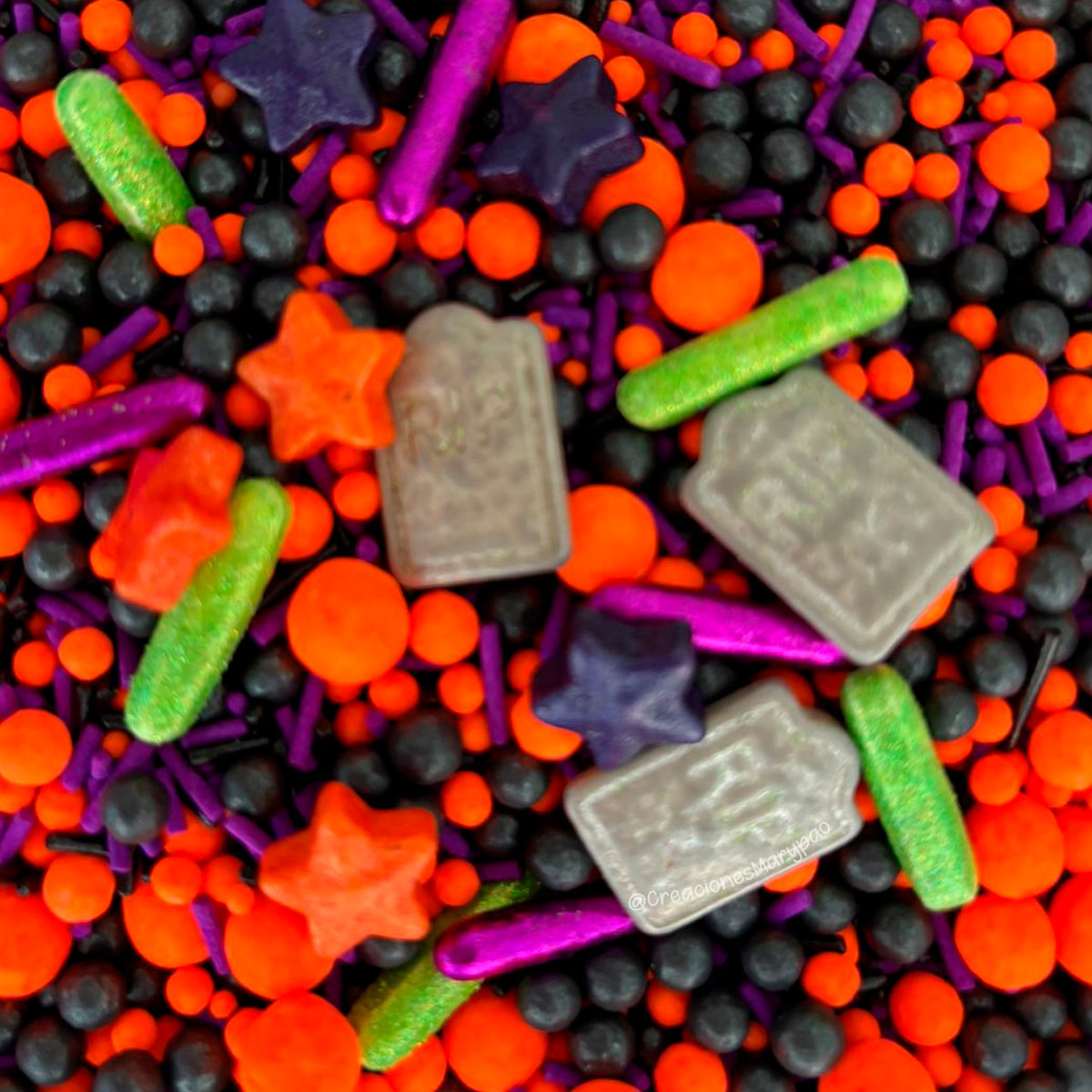 Sprinkles Comestibles Halloween Tumbas Mix