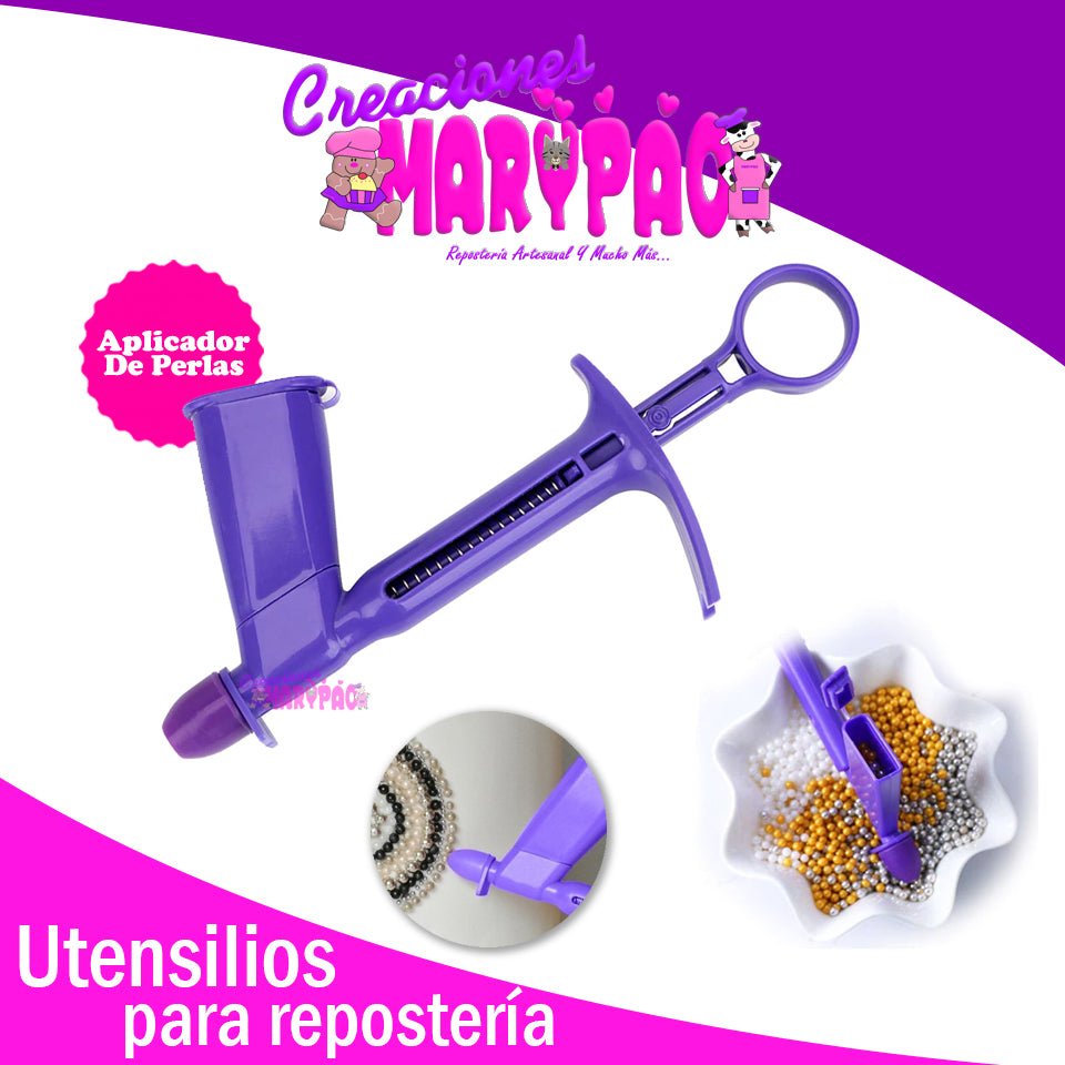 Aplicador De Perlas Comestibles - Creaciones Marypao