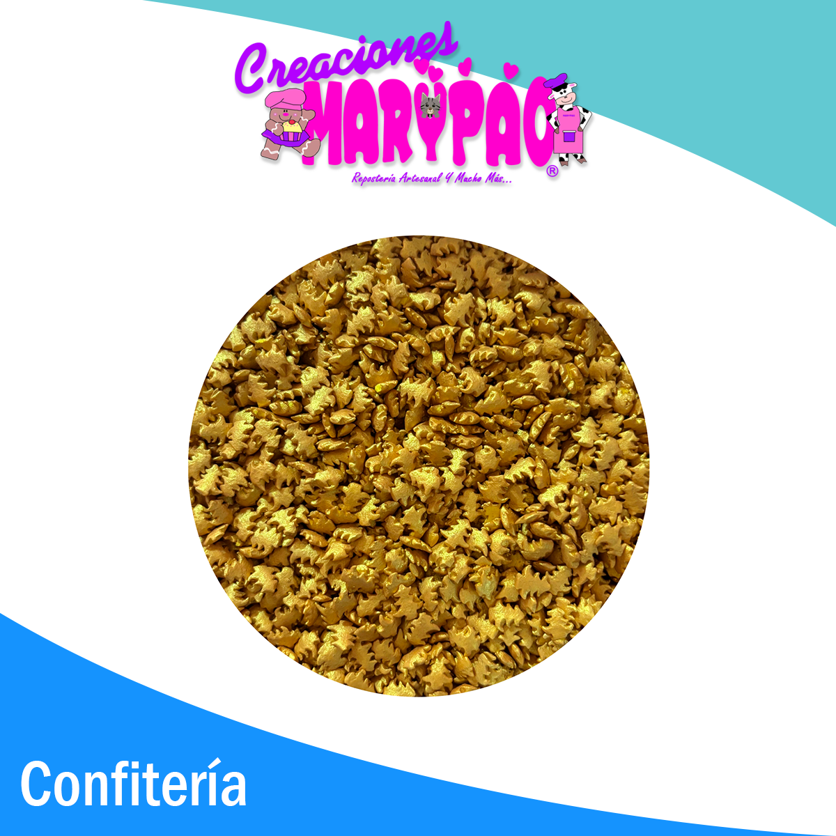 Confeti Comestible Pinos Navidad