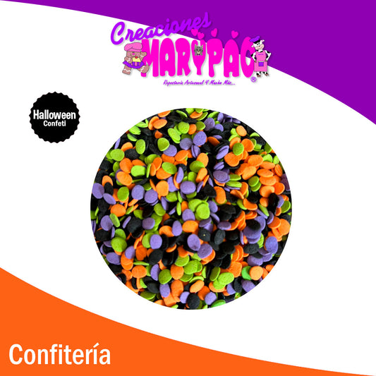 Confeti Comestible Halloween Círculos