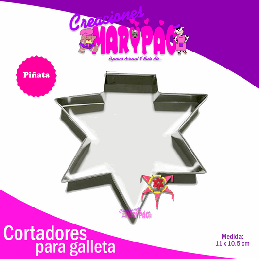 Cortador De Galletas Piñata - Creaciones Marypao