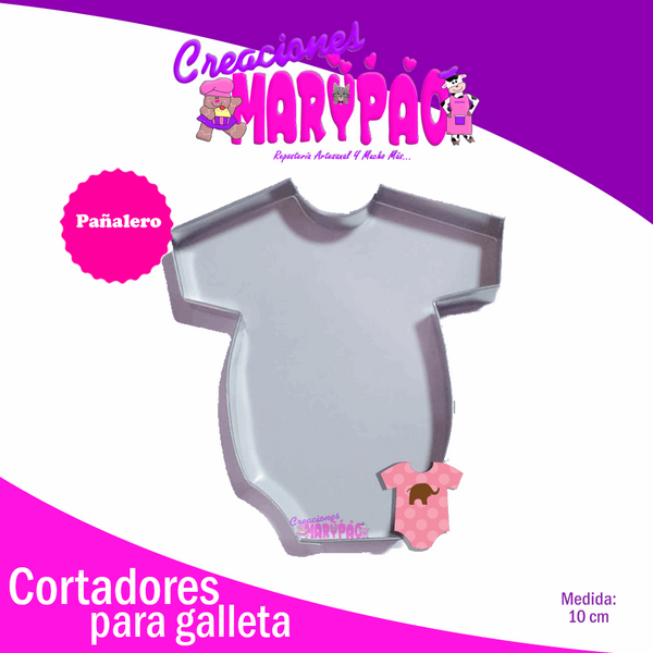 Cortador De Galletas Pañalero Baby Shower – Creaciones Marypao