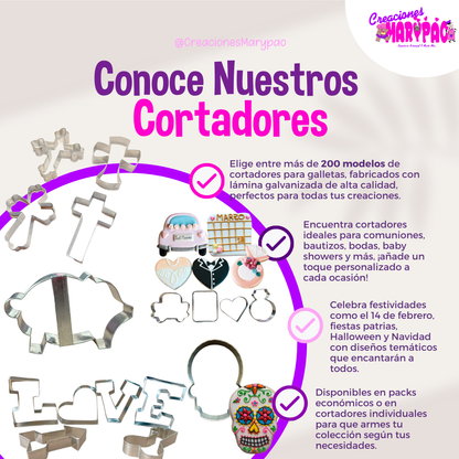 Cortador De Galletas Frankie Cara