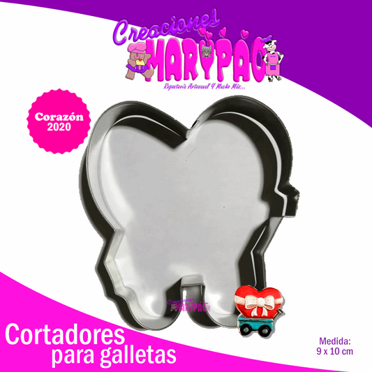 Cortador De Corazon Amor Febrero - Creaciones Marypao