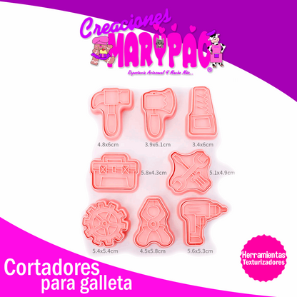 Cortadores De Galletas Herramientas Texturizadores
