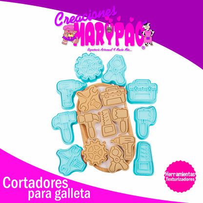 Cortadores De Galletas Herramientas Texturizadores