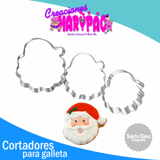 Cortadores Galletas  Santa Claus