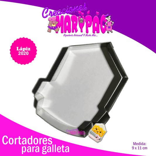 Cortador De Galleta Lápiz 2020 - Creaciones Marypao