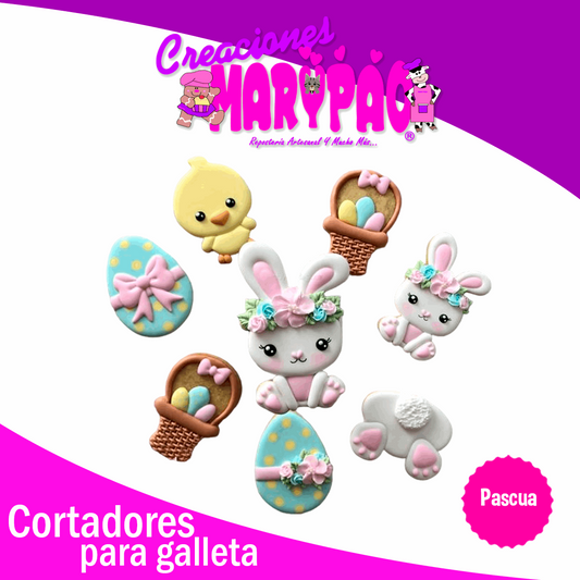 Cortadores Para Galletas Pascua 2020