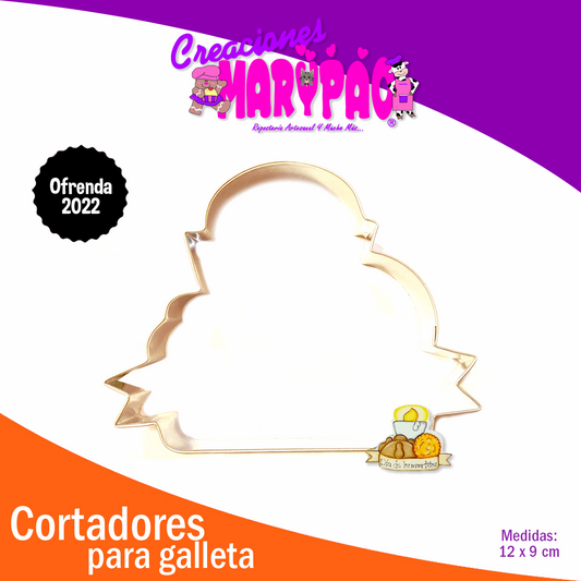 Cortador Para Galletas Dia De Muertos Ofrenda 2022 Vela Pan