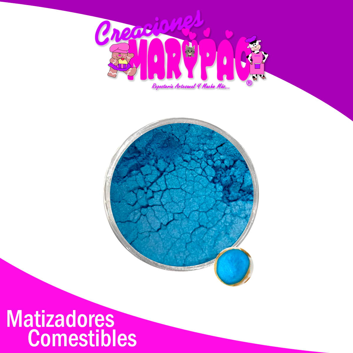 Matizadores Comestibles Azul - Varios Tonos Disponibles