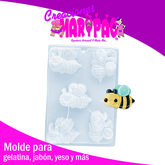 Molde Abejita 🐝Yesitos Gelatinas Y Más