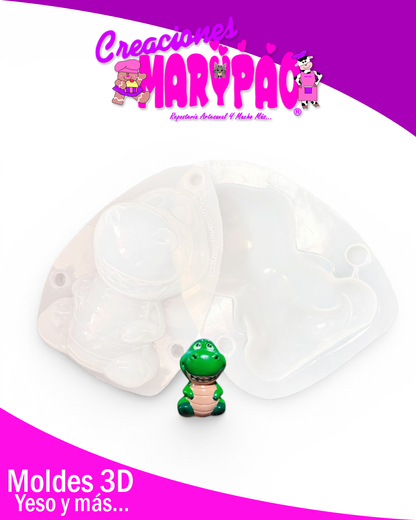 ✨Molde para Alcancías de Yeso Toy Story Rex 🦖
