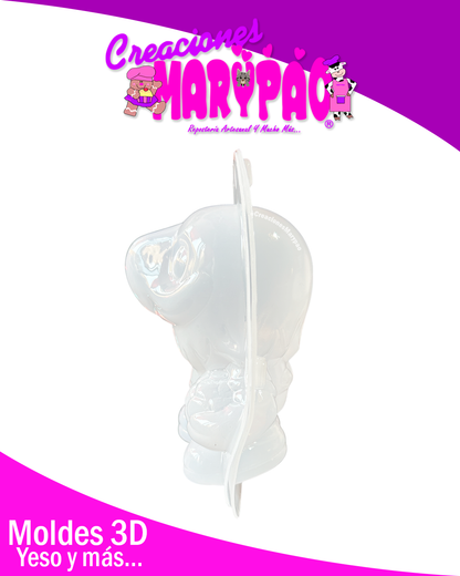 Molde Para Alcancías de Yeso Mundial 2026 Mascotas Águila 🦅