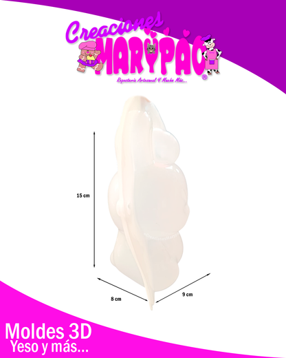 ✨Molde Para Alcancías de Yeso BTS Mascotas - COOKY Inspirado en Jungkook🐰