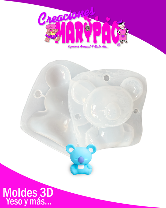 ✨Molde Para Alcancía de Yeso BTS Mascotas - KOYA Inspirado en RM🐨