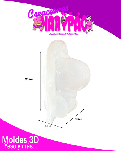 ✨Molde Para Alcancías de Yeso BTS Mascotas - MANG Inspirado en J-Hope🐴