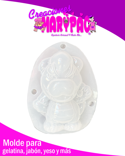 🔥Molde para Alcancías Bowser✨