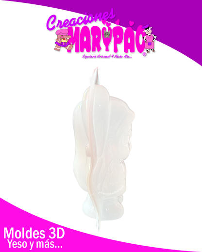 Molde Para Alcancía de Yeso Guerreras K-Pop Mira 💕