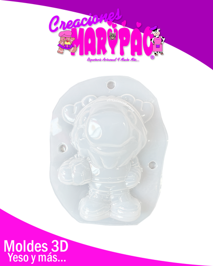 Molde Para Alcancías de Yeso Mundial 2026 Mascotas Alce⚽