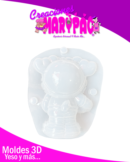 Molde Para Alcancías de Yeso Mundial 2026 Mascotas Alce⚽