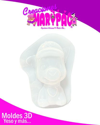 Molde Para Alcancía de Yeso Paw Patrol Rocky