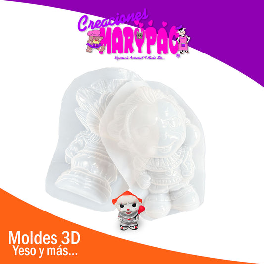 🎈 Molde para Alcancía de Yeso Pennywise Payaso Eso🤡