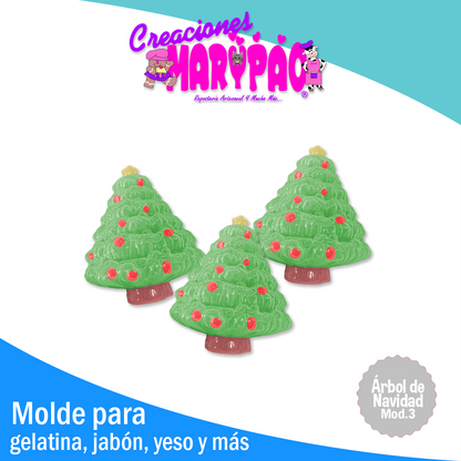 Molde Pino- Árbol De Navidad Mod.3 – Creaciones Marypao