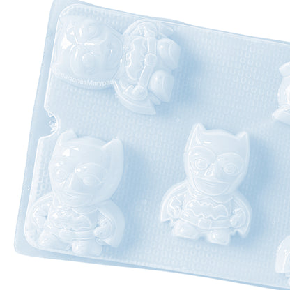 🦇 Molde de Batman Figuritas de Yeso Gelatinas y Más
