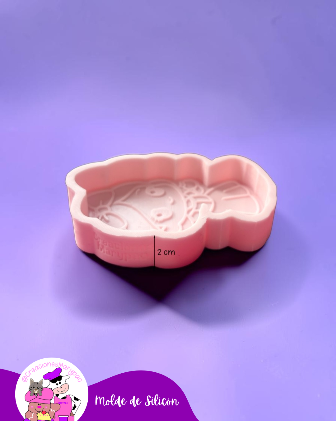 Moldes de Silicón Blanca Nieves - 2 Modelos Disponibles 👑🍎