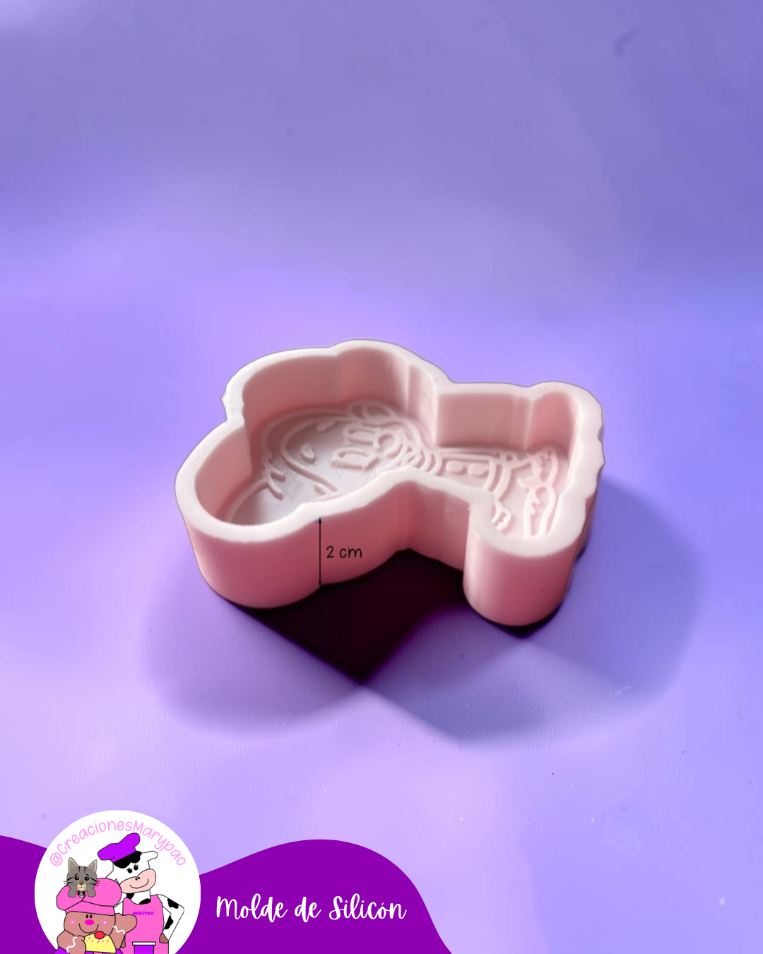 Moldes de Silicón Blanca Nieves - 2 Modelos Disponibles 👑🍎