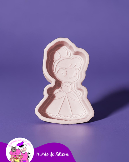 Moldes de Silicón Cenicienta - 2 Modelos Disponibles