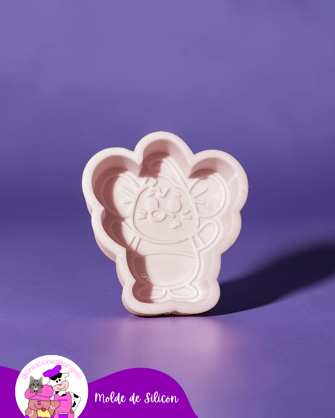 Moldes de Silicón Cenicienta - 2 Modelos Disponibles