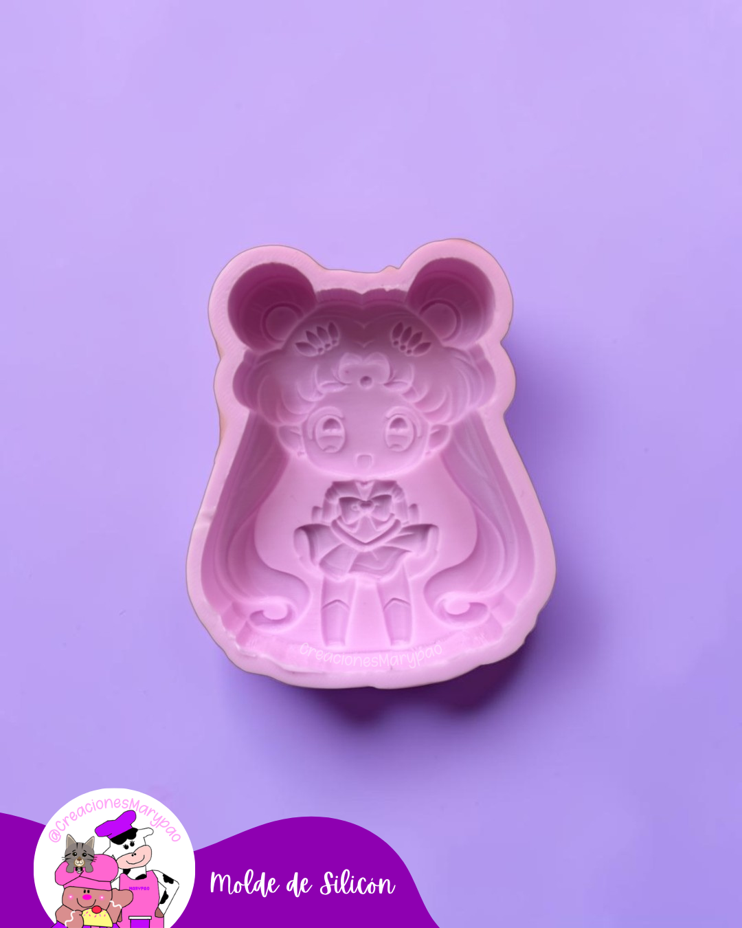 Moldes de Silicón Sailor Moon 🌙✨