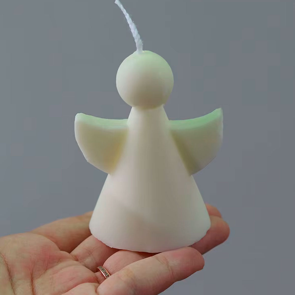 Molde de Silicón Velas Ángel 3D Bautizo Navidad Angelito