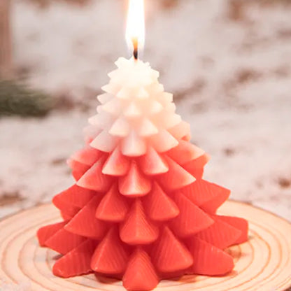 Molde De Silicón Para Velas Árbol de Navidad