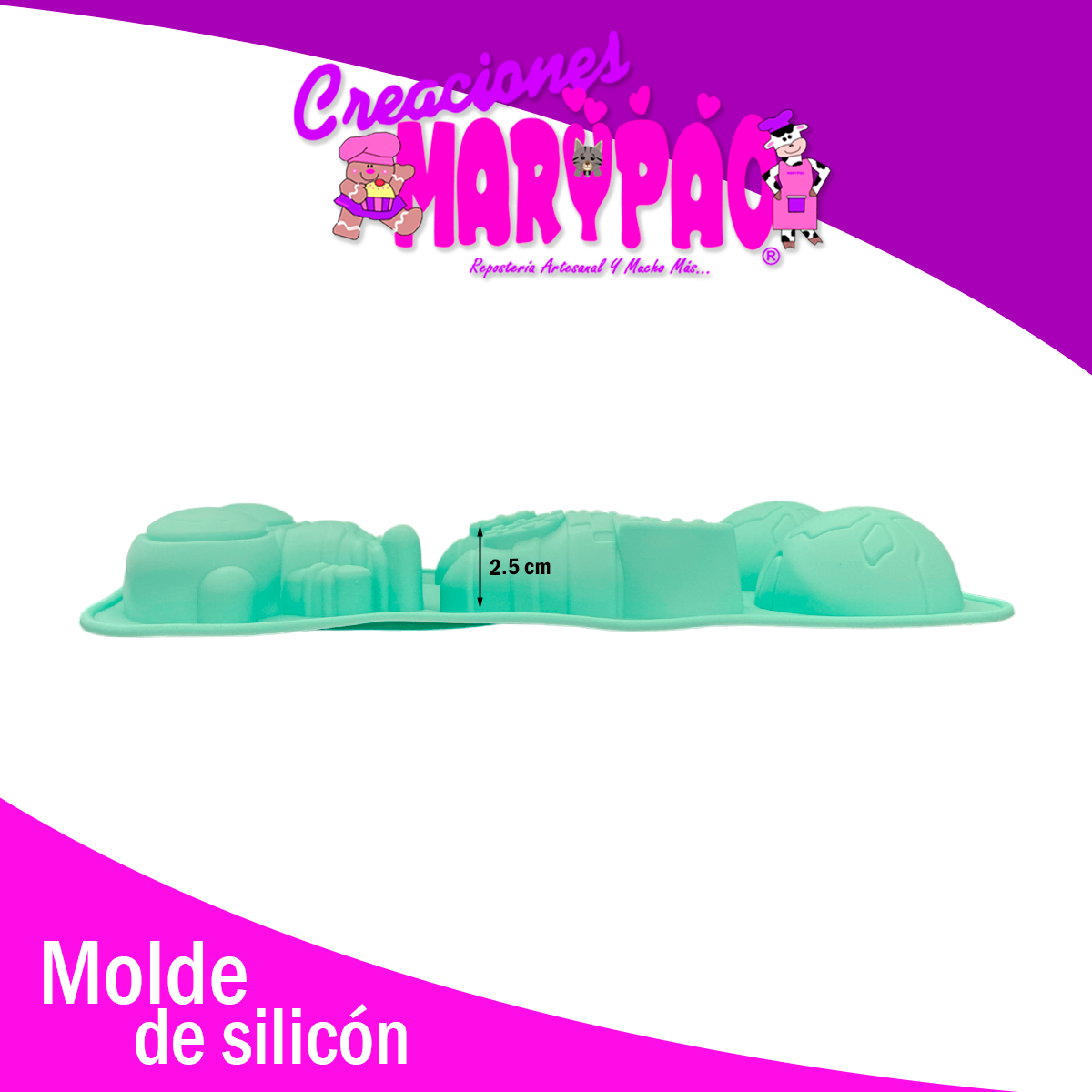 🪐 Pack de Moldes de Silicón – Astronautas, Cohete y Mundo 🚀🌎