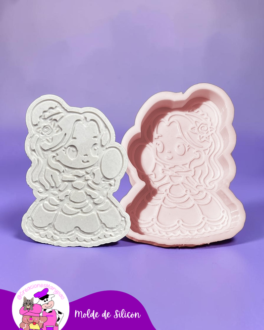 Moldes de Silicón Bella Y Bestia - 2 Modelos Disponibles🌹