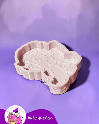 Moldes de Silicón Bella Y Bestia - 2 Modelos Disponibles🌹