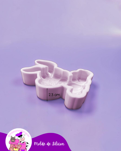 Moldes de Silicón Conejitos Bebés